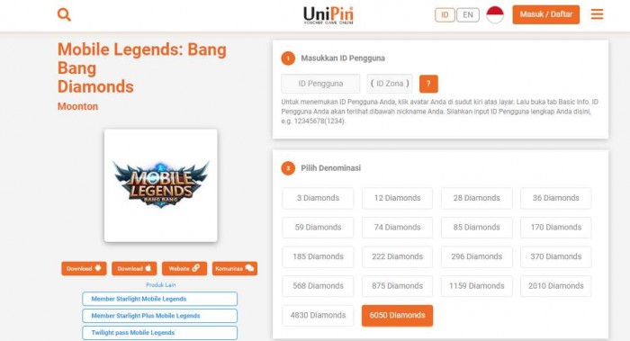 3 Cara Beli Diamond Mobile Legend Mudah Dengan Pulsa