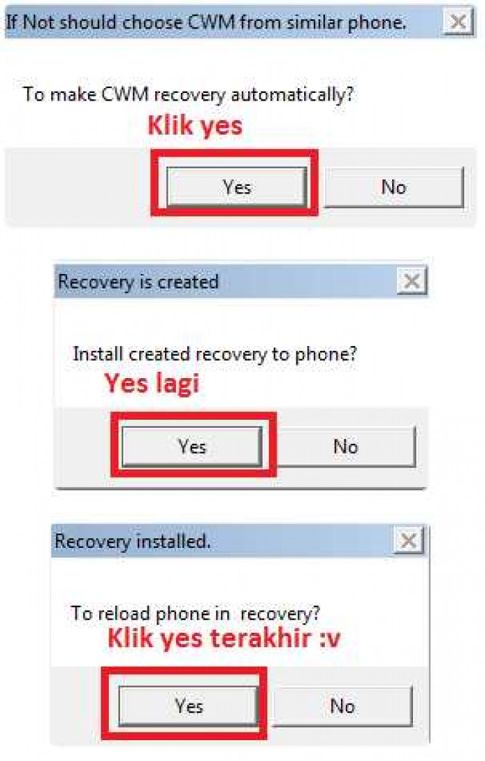 Cara Instal CWM Recovery di Semua Versi Android Cara Instal CWM Recovery di Semua Versi Android
