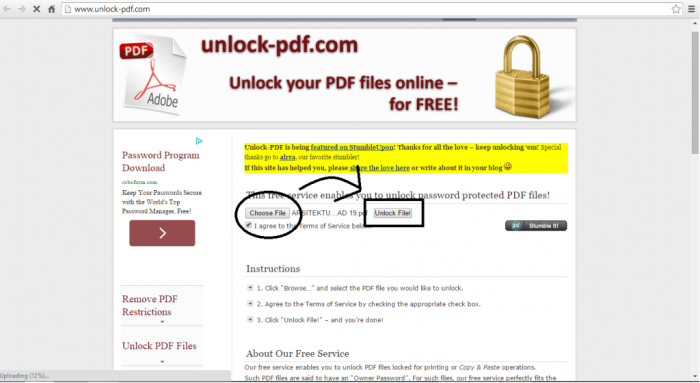 Cara Membuka File PDF yang Terkunci