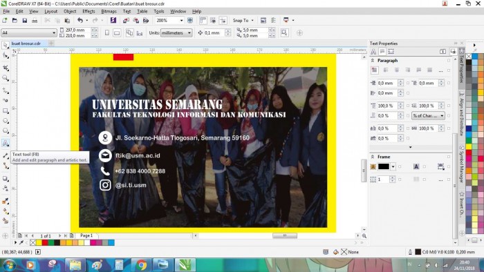 Cara Membuat Brosur Lengkap, Word, Photoshop, dan Coreldraw