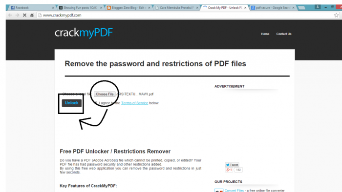 Cara Membuka File PDF yang Terkunci