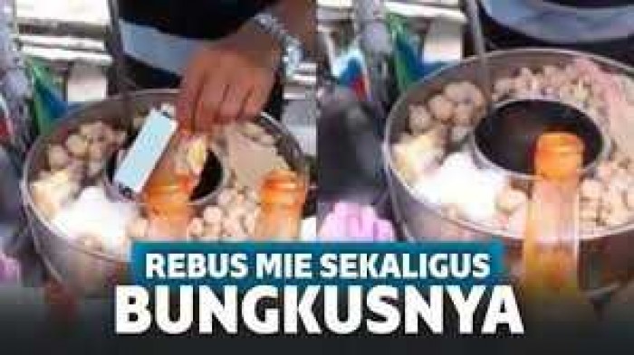 Awas, Rebus Mie Instan Campur Bungkus Dapat Sebabkan Kanker, ini Kata BPOM