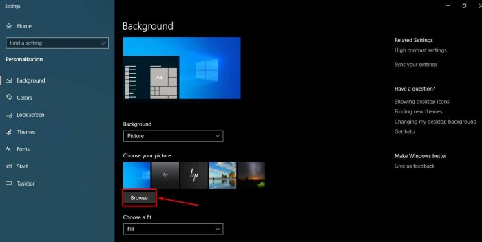 3 Cara Mengganti Wallpaper Laptop Windows 7, 8, dan 10 