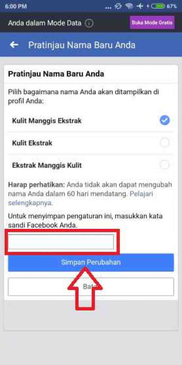 Cara Mengganti Nama Facebook dari Hp dan Laptop, 100% Work!