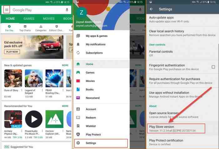 Cara Perbarui Play Store ke Versi Terbaru 