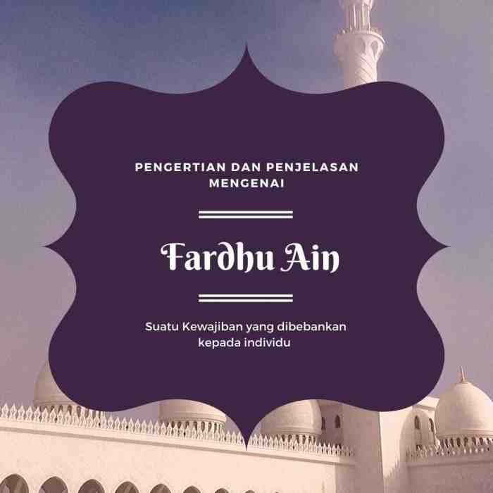 Fardhu Ain Adalah? Berikut Penjelasannya