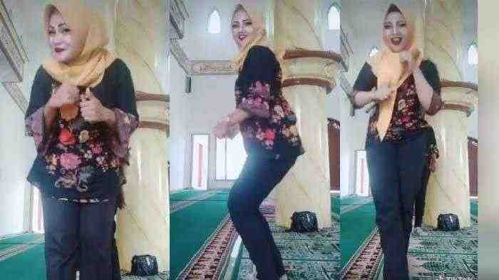 Viral, Tak Beradab Ibu-Ibu Joget Ala Tiktok di Dalam Masjid