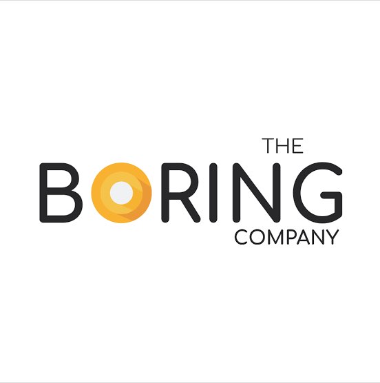 The Boring company logo