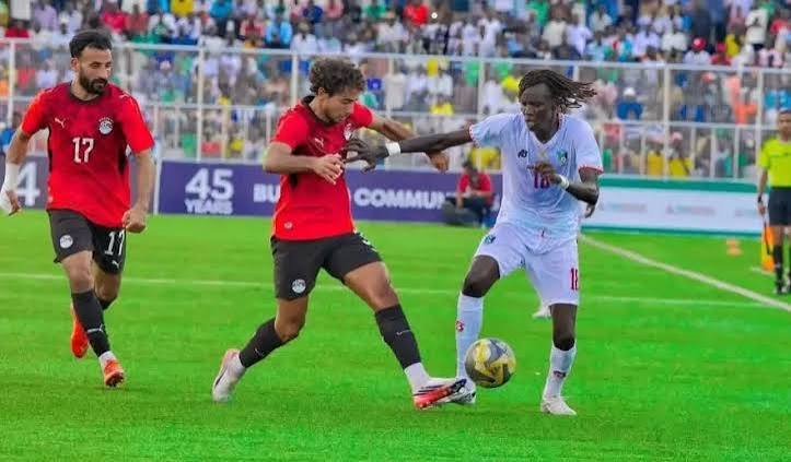 egypt-vs-southsudan-football-teams-players-in-action