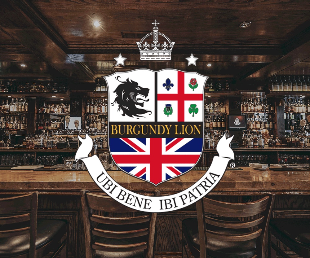 Pub Burgundy Lion