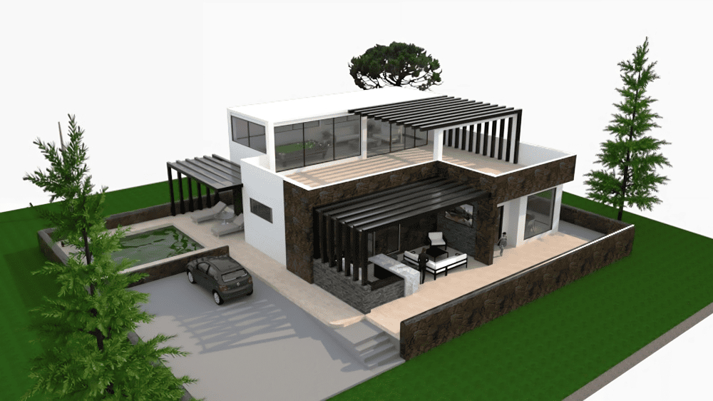 Deluxe Hill House - Vista 1