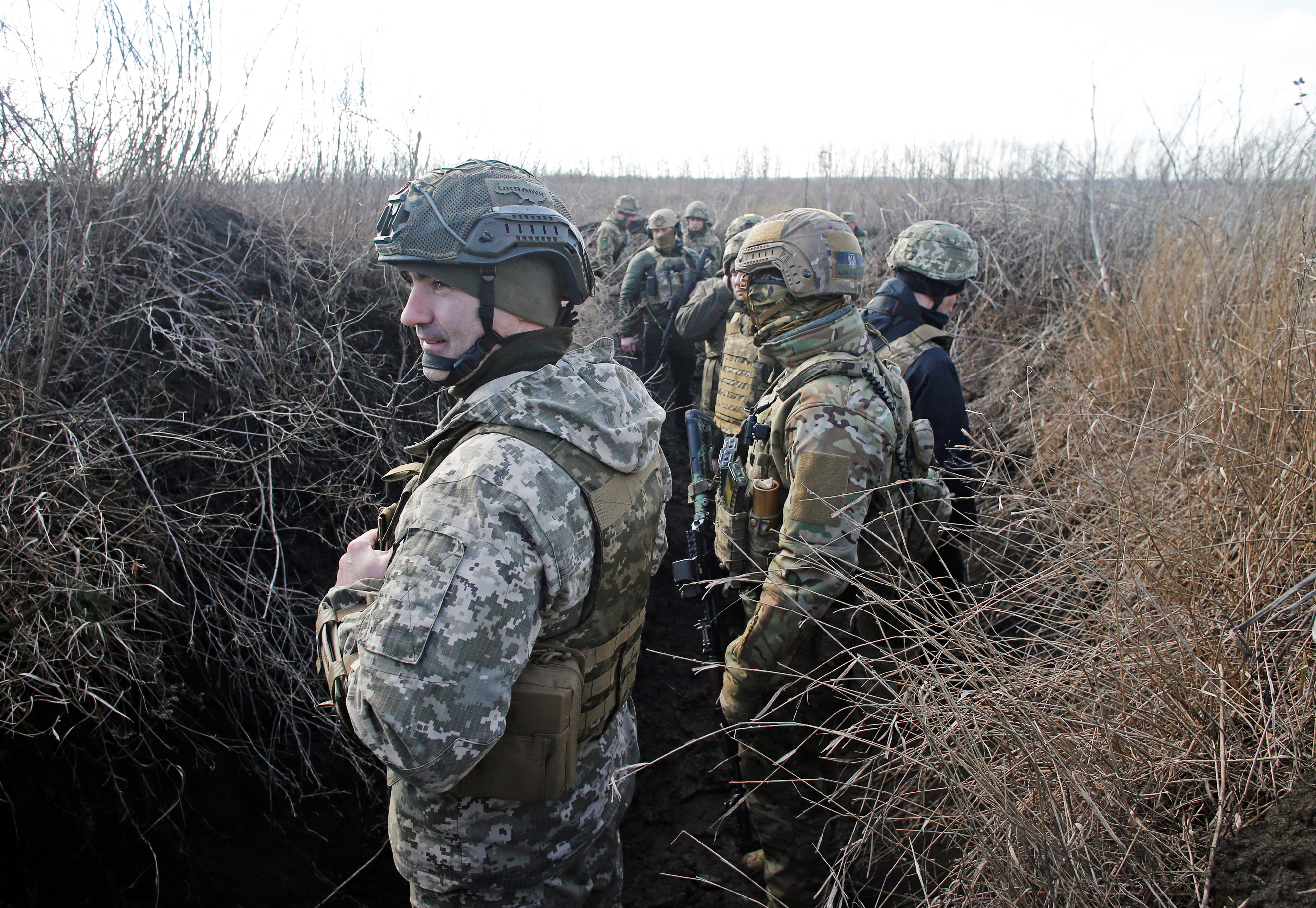 Что происходит на линии соприкосновения. ВСУ на Донбассе. Российские силовики.