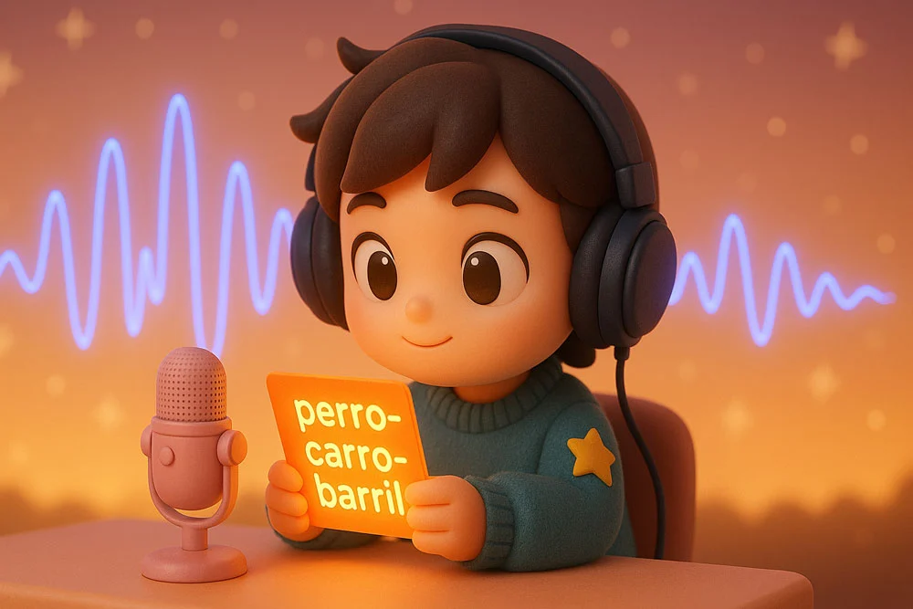 Ejercicios para pronunciar la /R/ en adultos: rehabilitación y reto personal