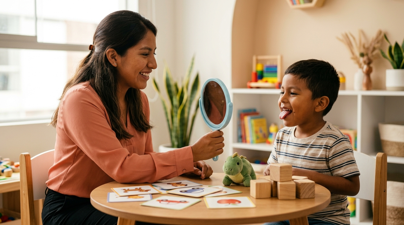 Terapia de lenguaje para niños de 4 a 5 años: guía completa para padres