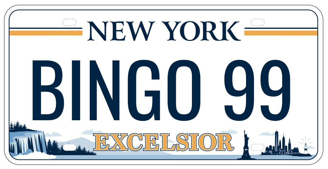 New York License Plate Generator