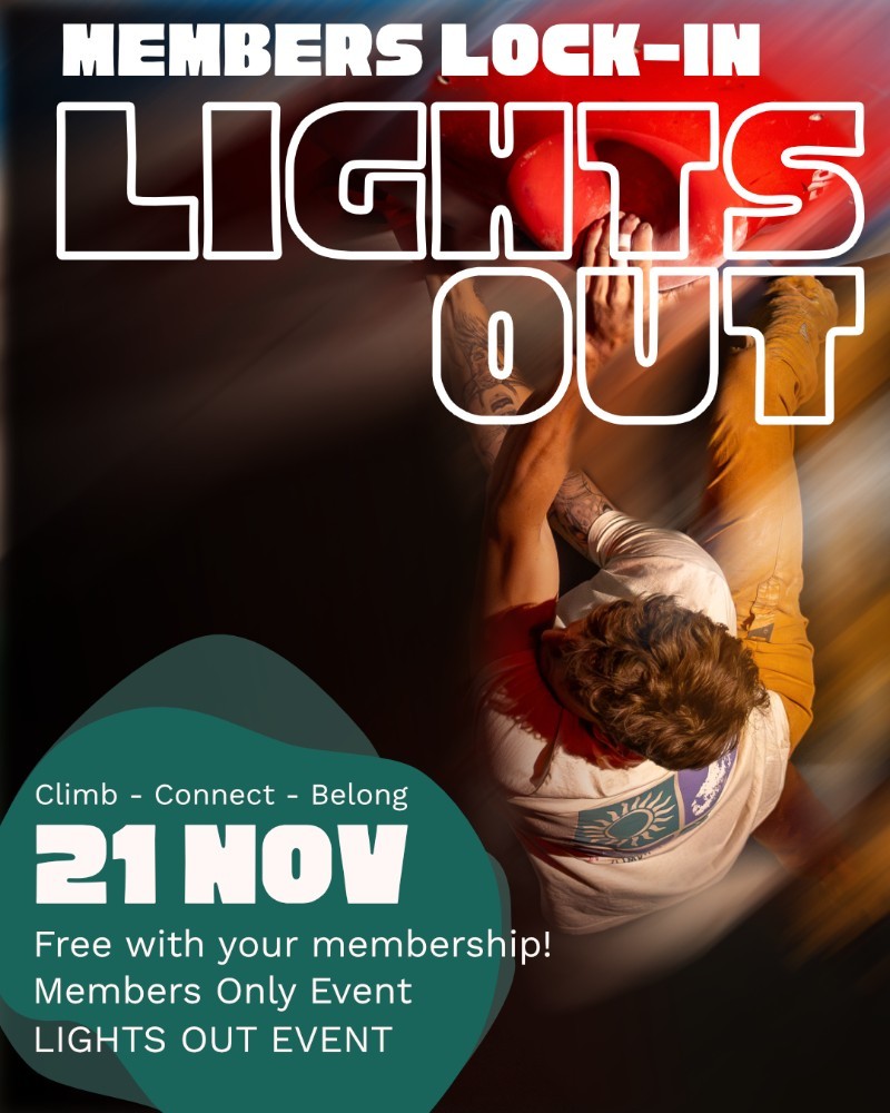 Members Lock In - Lights out!