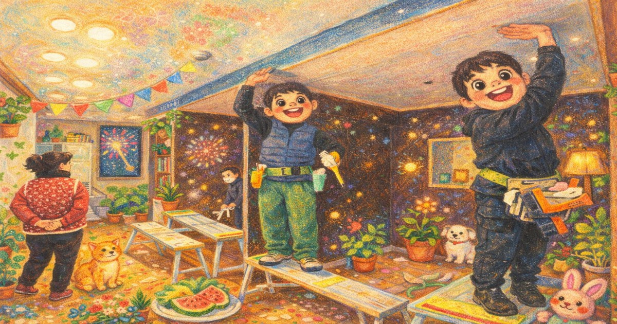  도배기술배우기 도배학원 실무 후기 부천 도배학원 실습 교육
