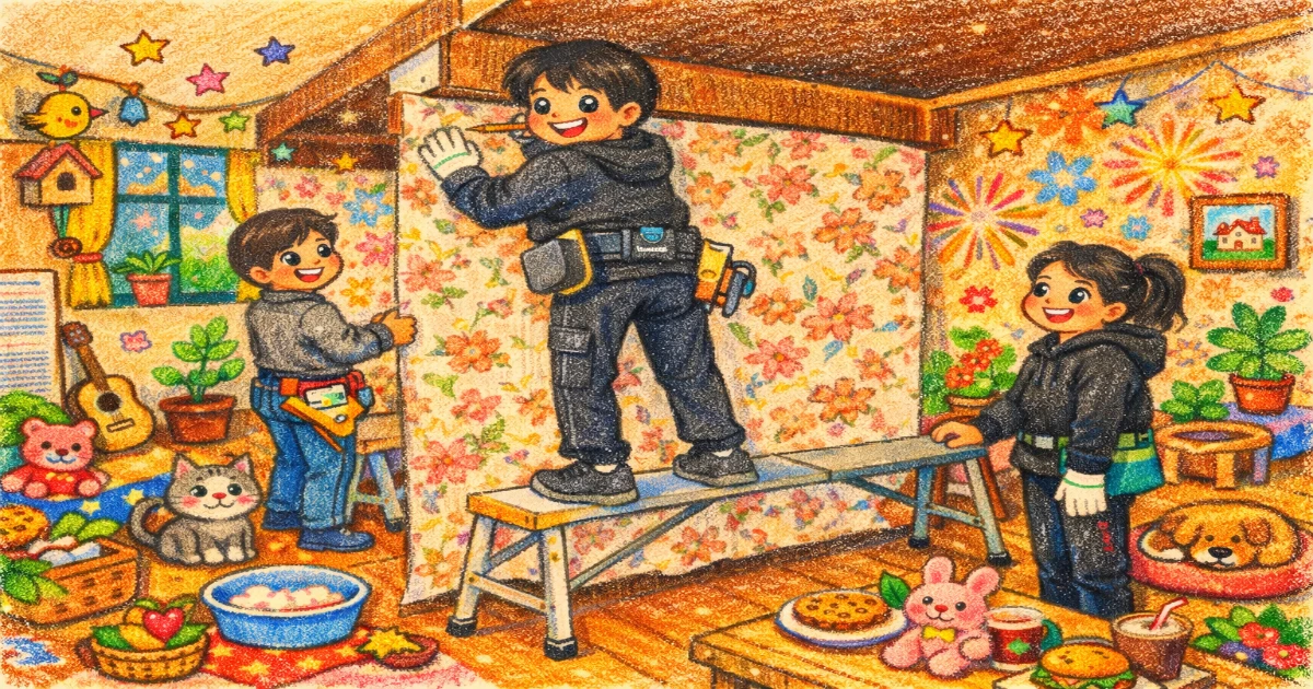 부평 내일배움카드 도배학원 실습 중심 후기 | 20대 남녀 취업준비생 수강 후기