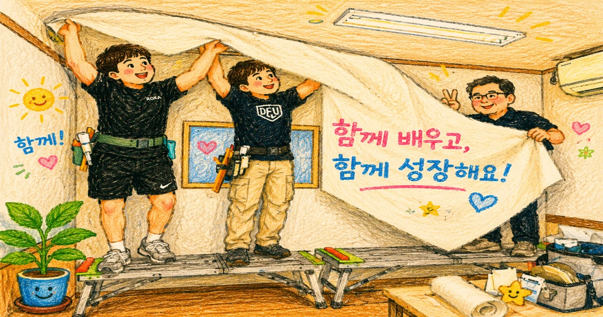 부평 도배학원 안정적 직업 준비 교육 후기 | 20대 남녀 창업준비생 수강 후기