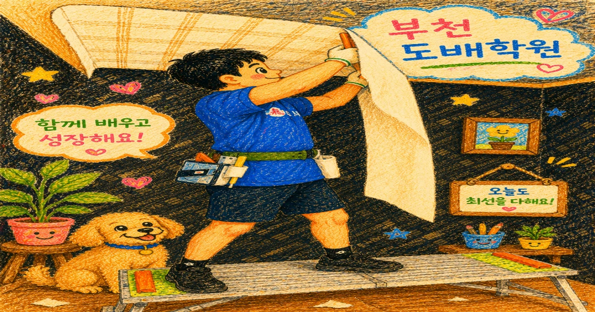 도배배우기 취업 연결  도배학원 후기 서울에서 가까운 도배학원 실습 교육
