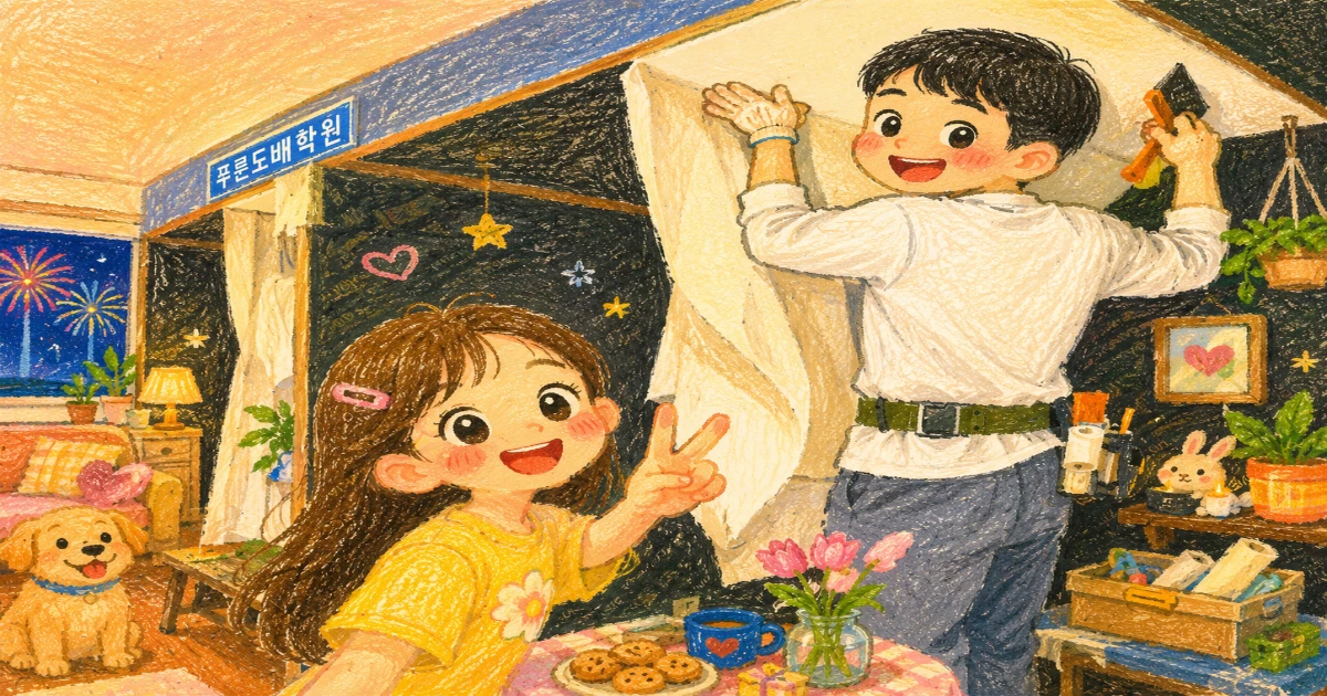 도배학원 취업 중심 실습 과정 후기 시흥에서 가까운 도배학원 실습 교육
