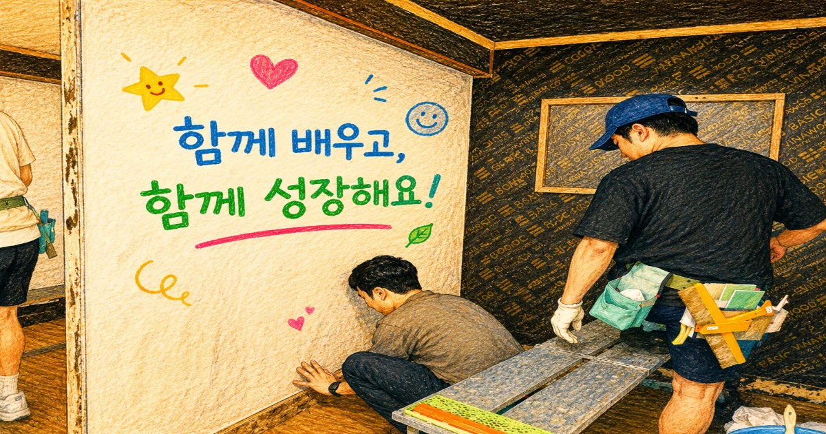 만수동 도배학원 취업 대비 실습 교육 후기 | 20대 남녀 창업준비생 수강 후기