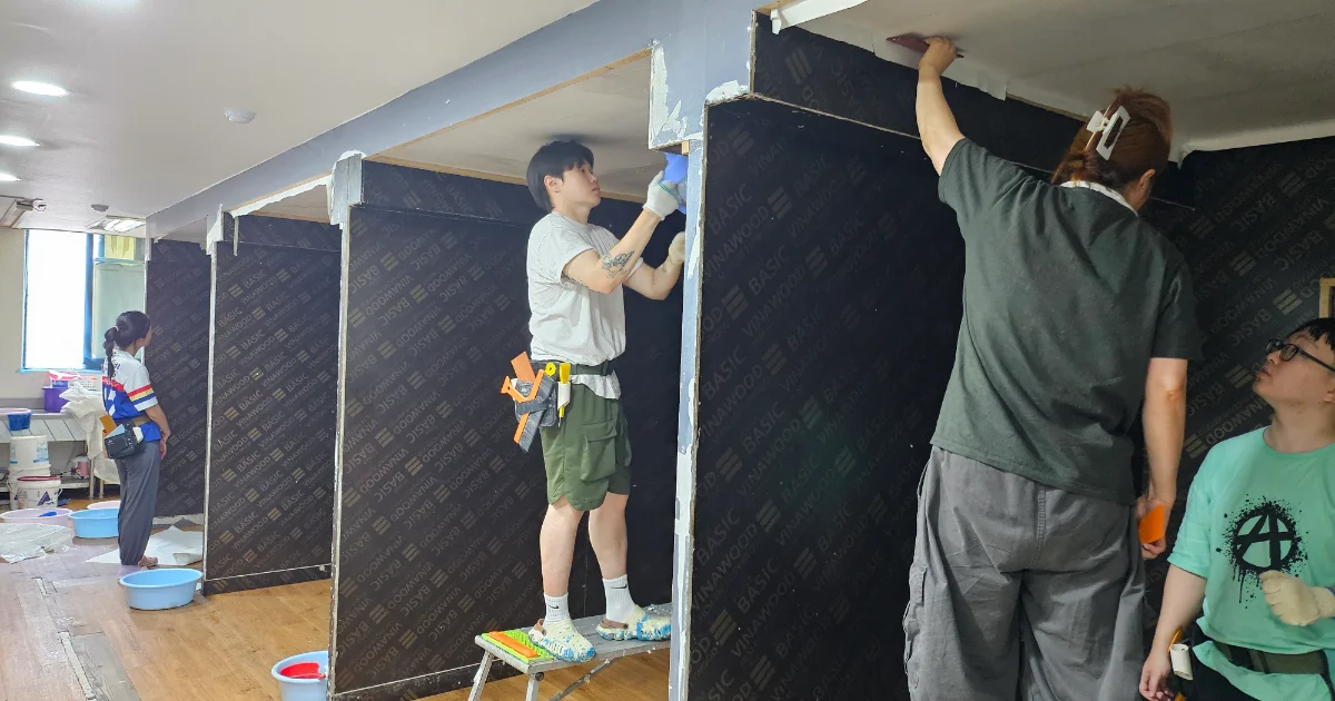 🏡 국비지원 도배 창업을 준비하는 분을 위한 부평에서 가까운 부천도배학원