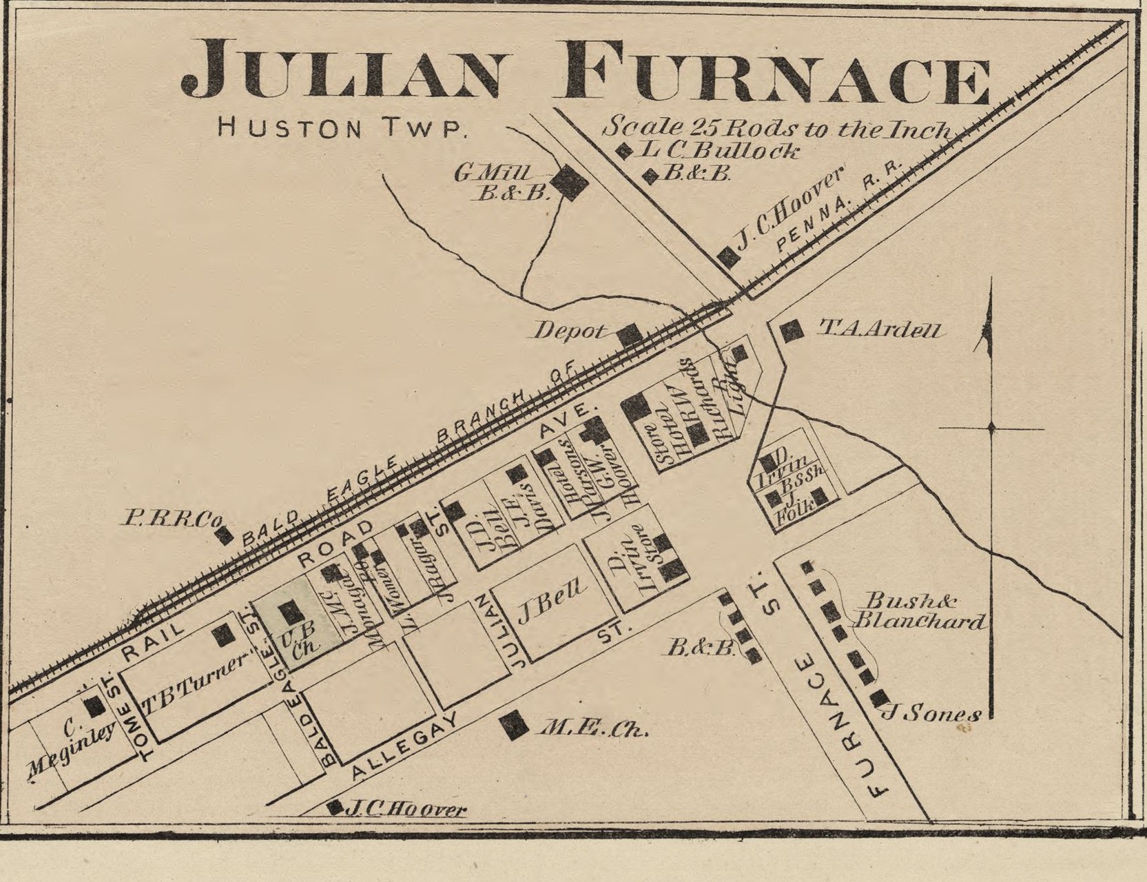 Juliana Furnace Site (Julian's namesake)