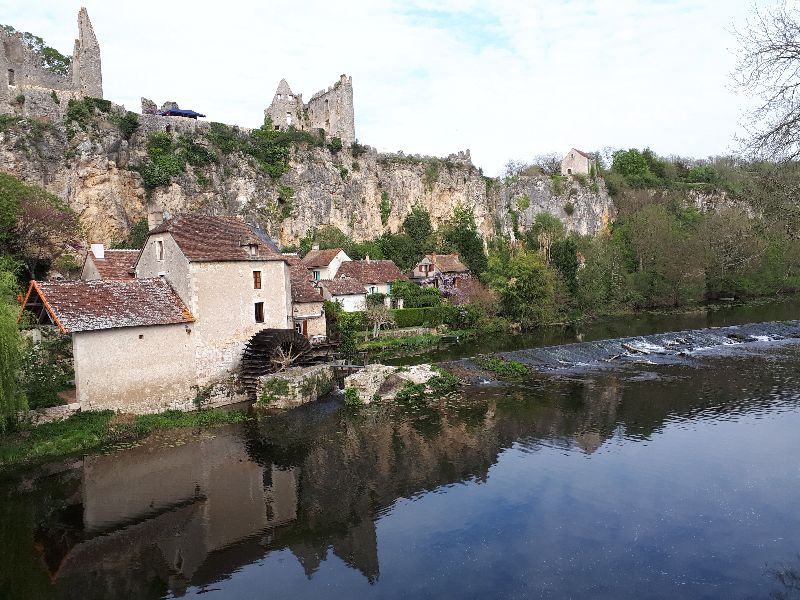 Le village medieval d'Angles-sur-l'Anglin