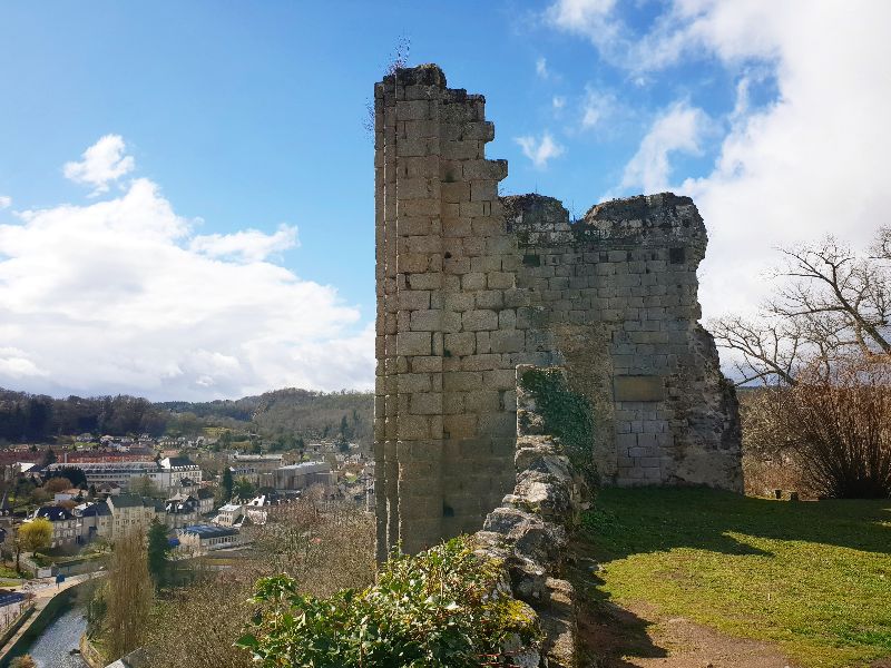 Vestiges du château d'Aubusson