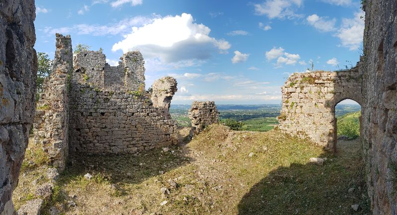 Ruines du Château de Taillefer