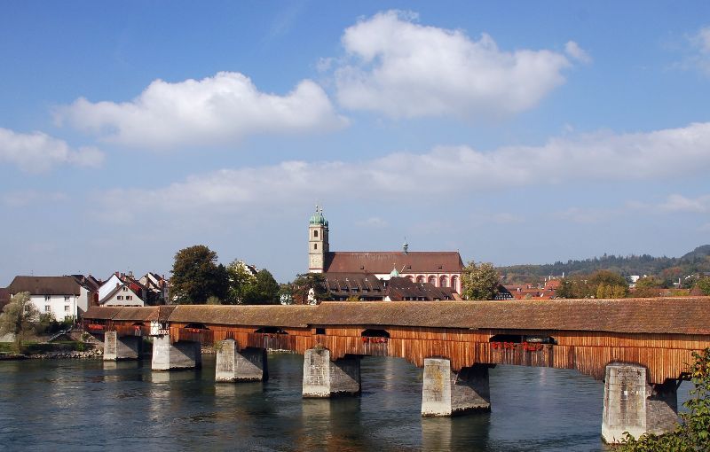 Wooden Bridge Bad Säckingen