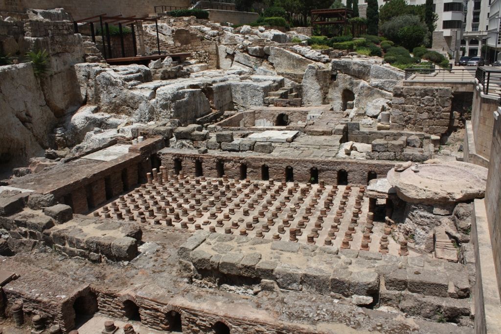 Ruines romaines de Beyrouth