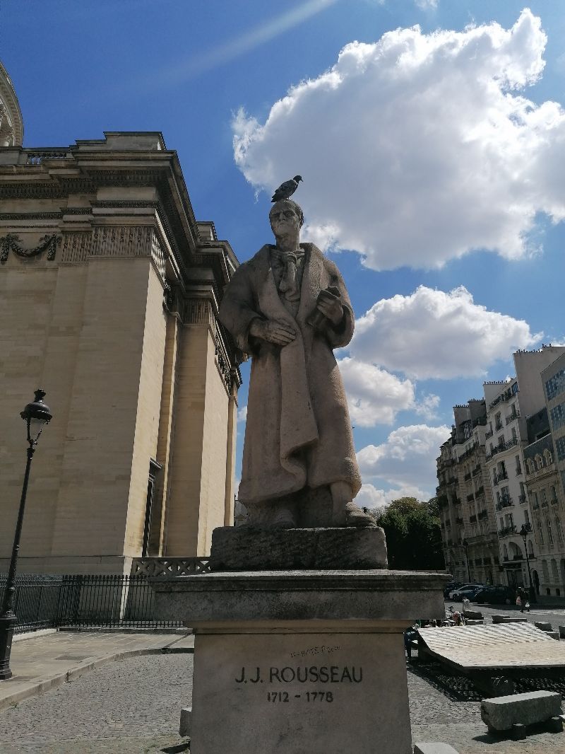 Statue de Jean-Jacques Rousseau