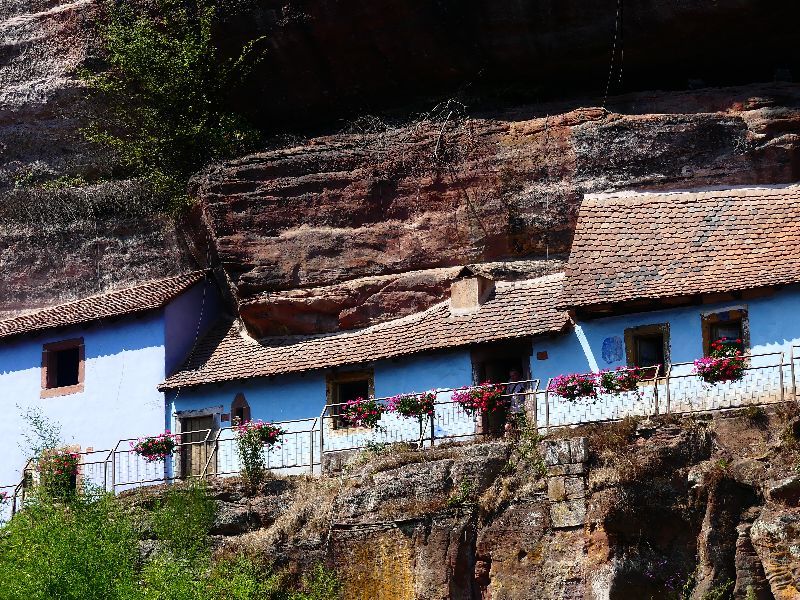 Maisons troglodytes de Graufthal