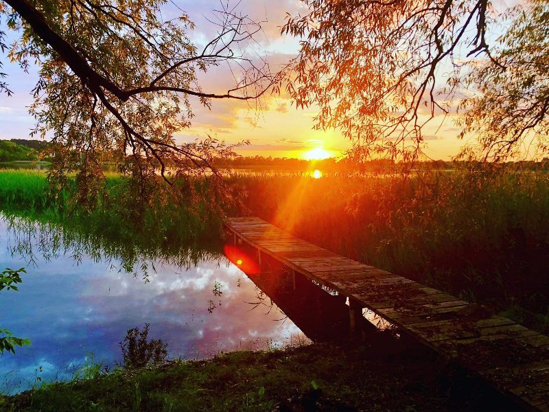 Rajgród's lake