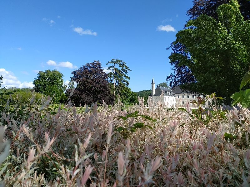 Le parc de l'abbaye du Valasse
