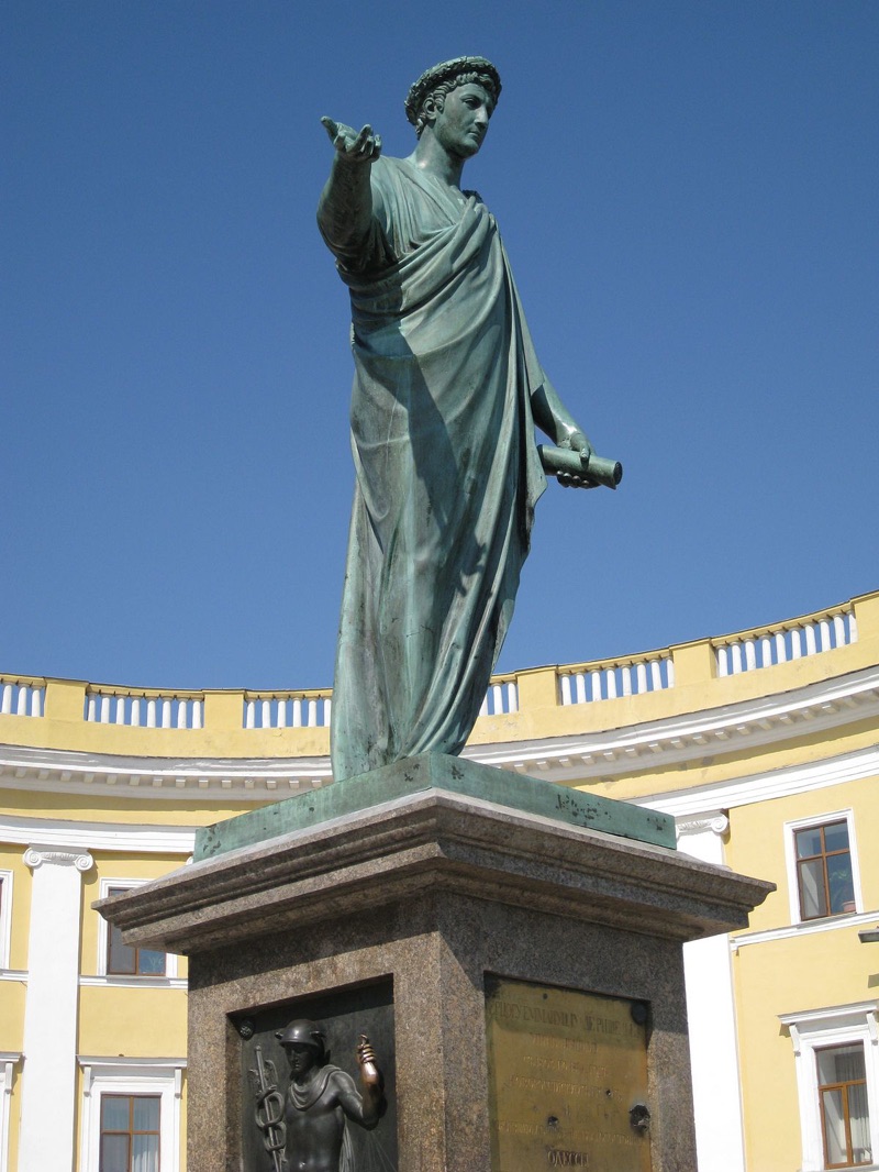 Statue du duc de Richelieu