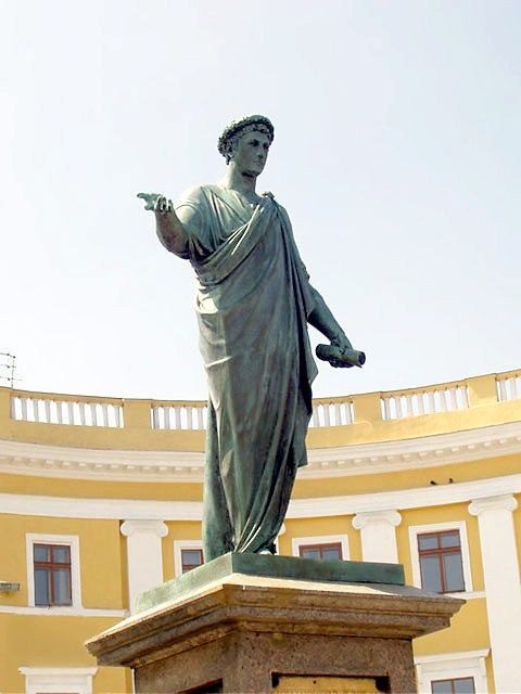 Statue du duc de Richelieu — photo 2