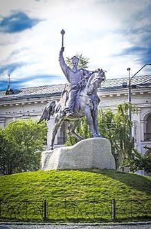 Statue de Petro Sahaïdatchnyi