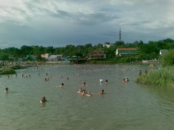 Lac salé de Solotvyno