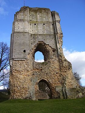 Ruine de la tour carré