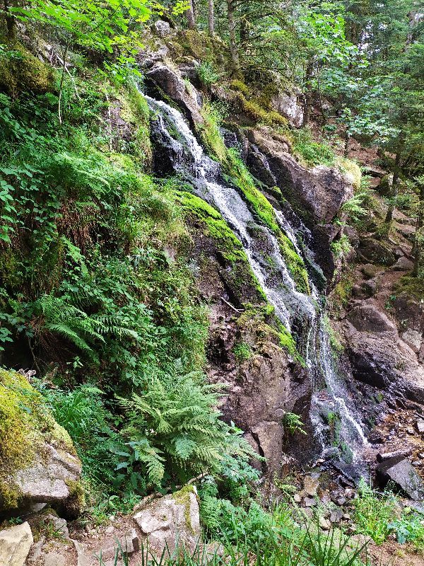 Grande cascade de Tendon