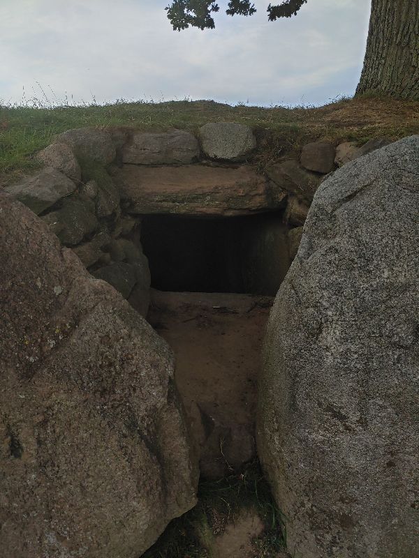 Rebuild megalithic tomb 'Hühnenbett' Karlsminde — photo 3