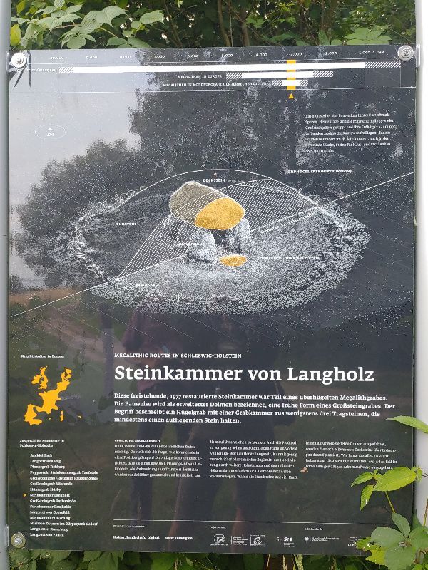 Megalithic tomb 'Steinkammer' Langholz — photo 2