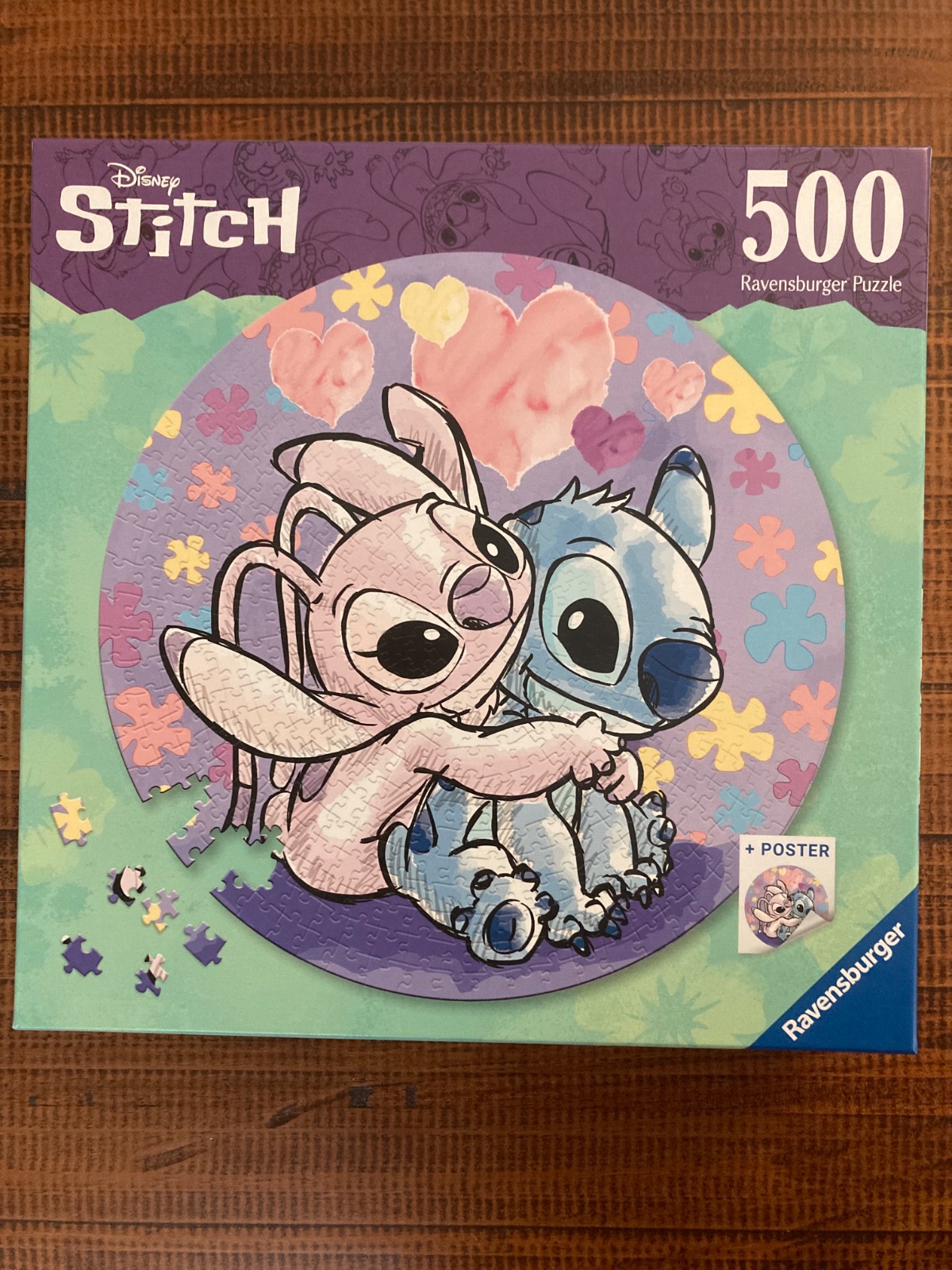 Puzzle: Stitch von Ravensburger (500 Teile) - Wanderpuzzle