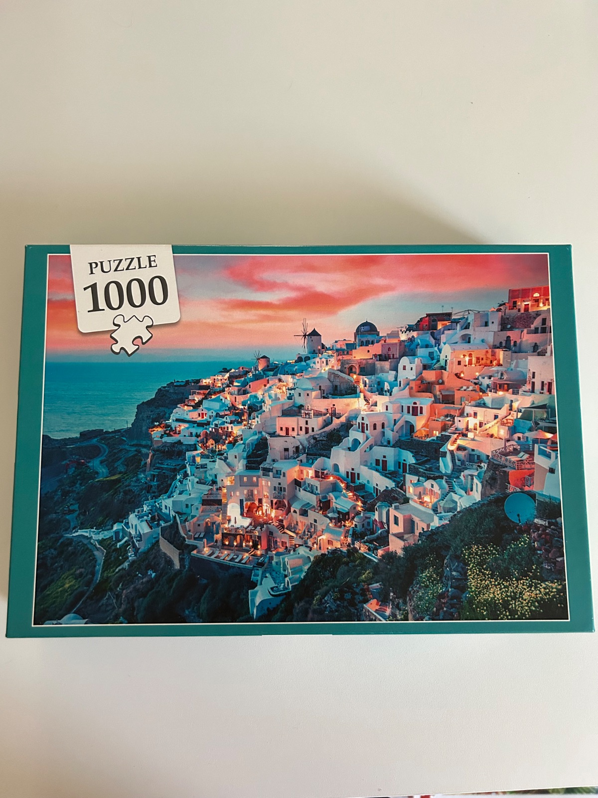 Puzzle: Landschaft von Unbekannt (1000 Teile) - Wanderpuzzle #18