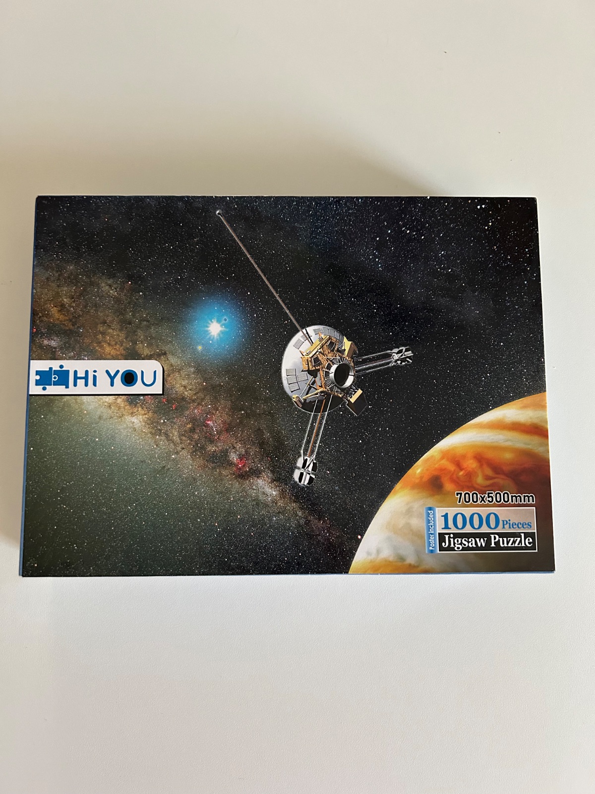 Puzzle: Weltall mit Satelliten von Jigsaw Puzzle (1000 Teile) - Wanderpuzzle #19