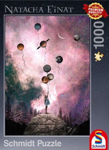 Puzzle: Natacha Einat - Planet Sehnsucht von Schmidt (1000 Teile) - Wanderpuzzle #22