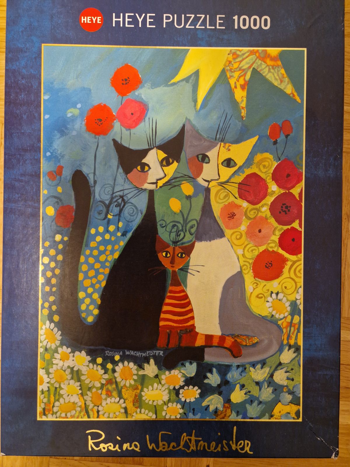Puzzle: Flowerbed von Heye8 (1000 Teile) - Wanderpuzzle #25